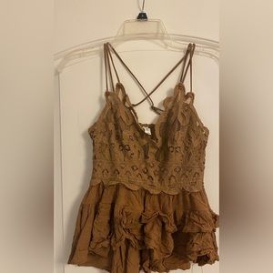 Zenana lace tank